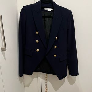 Veronica Beard Navy Miller Blazer